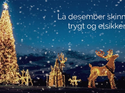 Trygg og elsikker jul til deg og dine