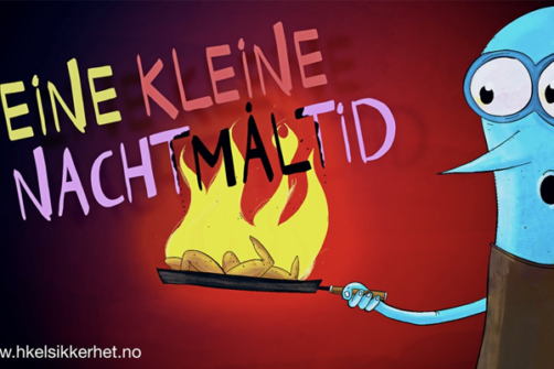 Eine kleine nachtmåltid kan gå galt