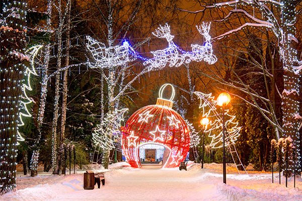 Illustrasjonsbilde julestemning lys